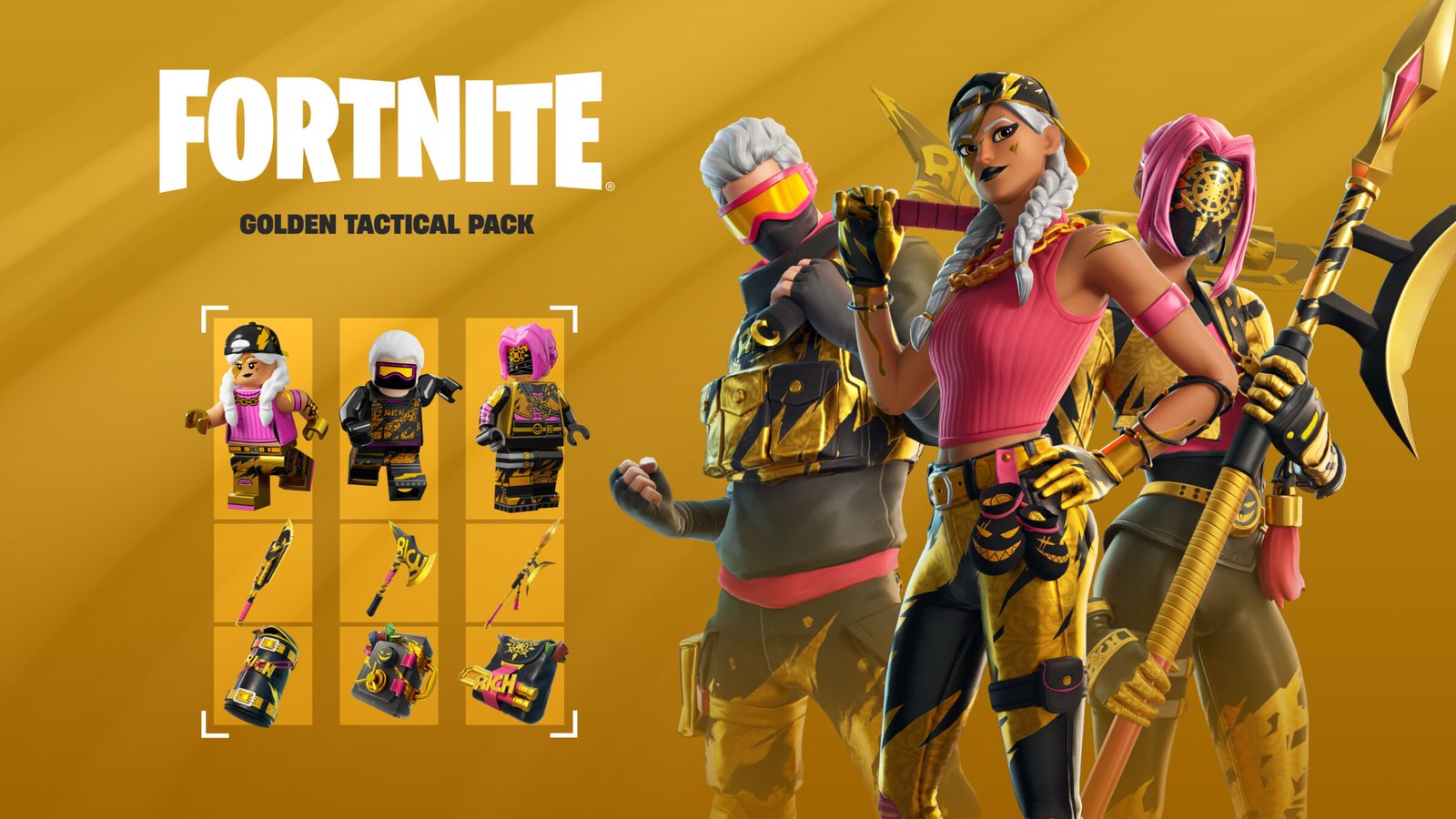 Golden Tactical Pack - Image 4