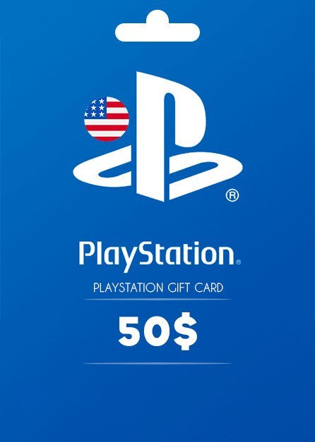 PlayStation Network Card PSN USD US $50